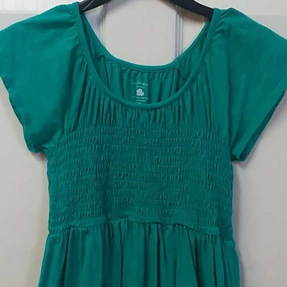 Ladies Green Maternity Top size M - Picture 3 of 6